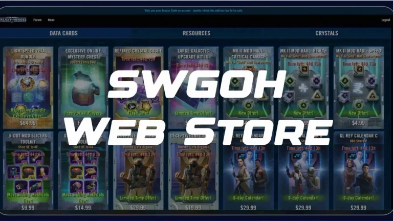 Exploring the SWGoH Webstore: Your Gateway to Galaxy of Heroes Merchandis